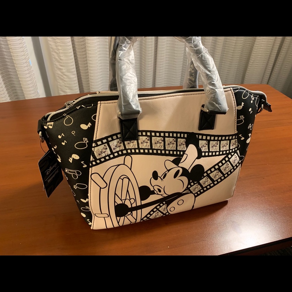 Disney Steamboat Willie Mickey Mouse Satchel